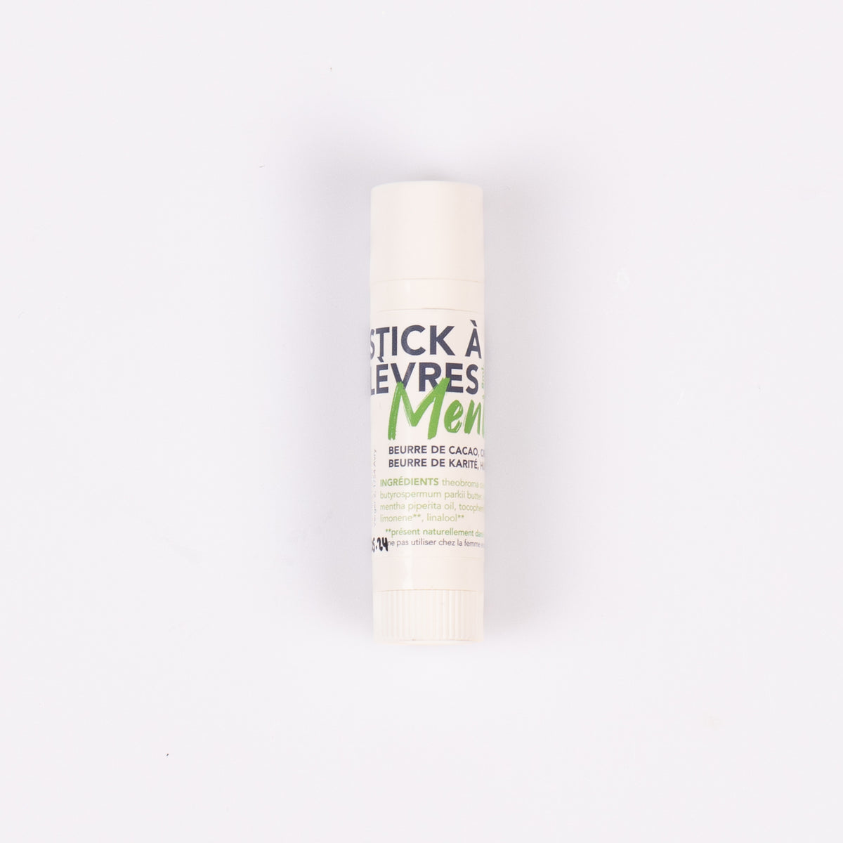 Mintfarbener Lippenstift